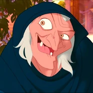 Narissa disguised as a hag.