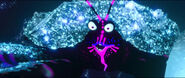 "Far from the ones who abandoned you"-Tamatoa's bioluminescent form.