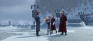 Erik and Francis accompanying the Duke.