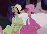 Anastasia and Drizella are surprised to hear they still have a chance of winning Prince Charming's heart.