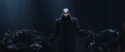 Yokai confronts Hiro and Baymax at the warehouse.