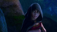 Gothel seeing the Stabbington Brothers come out of the tunnel, instead of Rapunzel and Flynn.