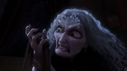 "WHAT HAVE YOU DONE?!"-Mother Gothel's breakdown as she ages back to an old woman after Eugene cuts Rapunzel's hair.