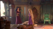 "Oh, Rapunzel. I hate leaving you especially after a fight when I've done absolutely nothing wrong."