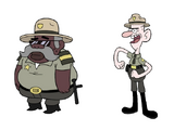 Sheriff Blubs and Deputy Durland