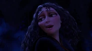 (Rapunzel: "I think he likes me.") "Likes you? Please, Rapunzel, that's demented!"