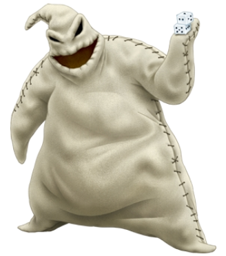 Oogie Boogie (Without Sack, The Nightmare Before Christmas) 450 [Damaged:  5/10]