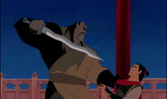 "You! You took away my victory!" (Mulan: No!)