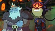 "Congratulations, big guy! After a thousand years, you've finally made amends!"