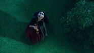 Returning to the tower, Gothel calls up to Rapunzel to let down her hair.