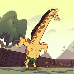 Giraffe monster