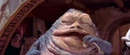 Jabba eating.
