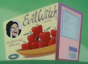 Evil Witch Sleeping Apples