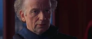 Palpatine promising to bring an end to corruption once he is Chancellor.