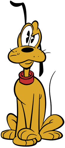 pluto disney dibujo