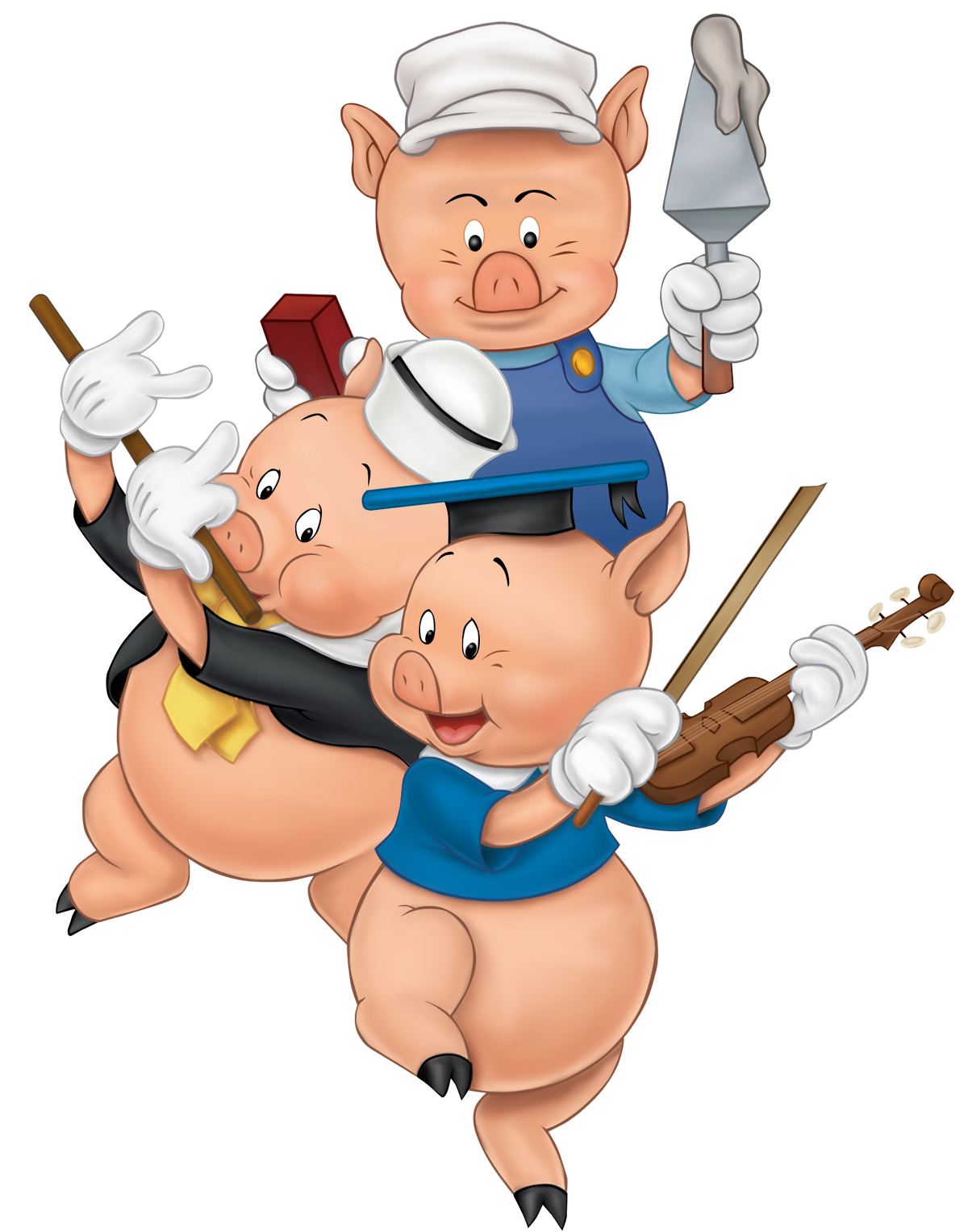 The Three Little Pigs Personaje Disney y Pixar Fandom