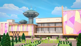 Alien vs. Shredator title card