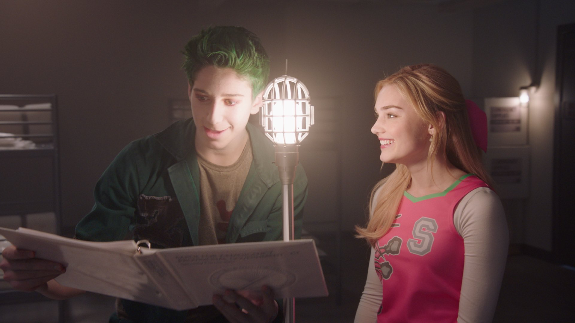 Meg Donnelly Cheers For A Change in Addison-Centric 'Zombies' Trailer –  Watch!, Meg Donnelly, Milo Manheim, Movies, Trailer, Zombies