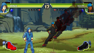 Divekick looks simple, and it is simple, but it's effective and highly enjoyable.