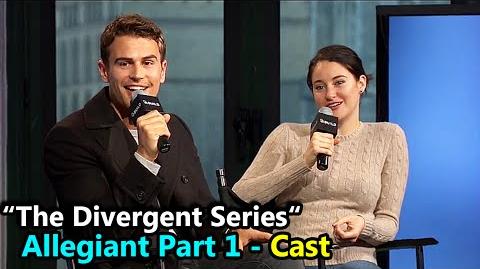 The Divergent Series "ALLEGIANT" Shailene Woodley & Theo James Interview March 14th, 2016