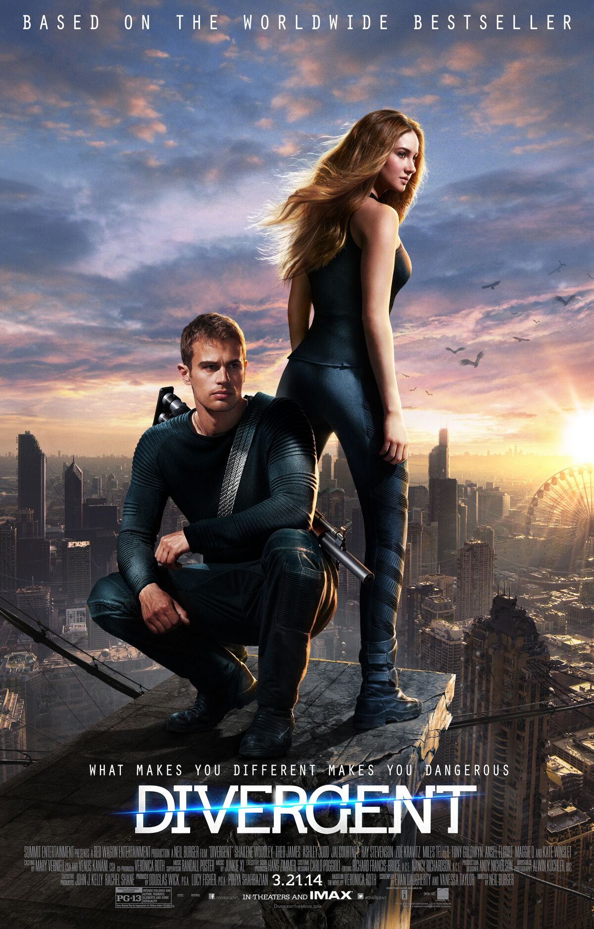 divergent dvd poster