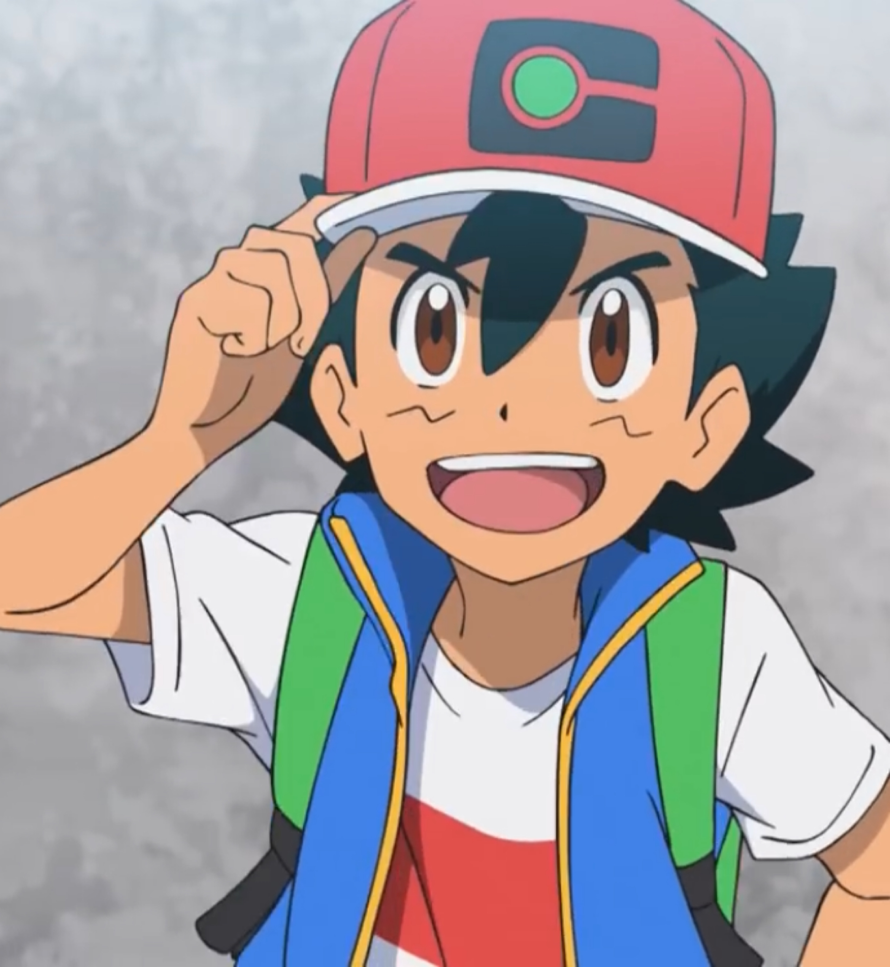 Ash in anime pokémon sword and shield! 