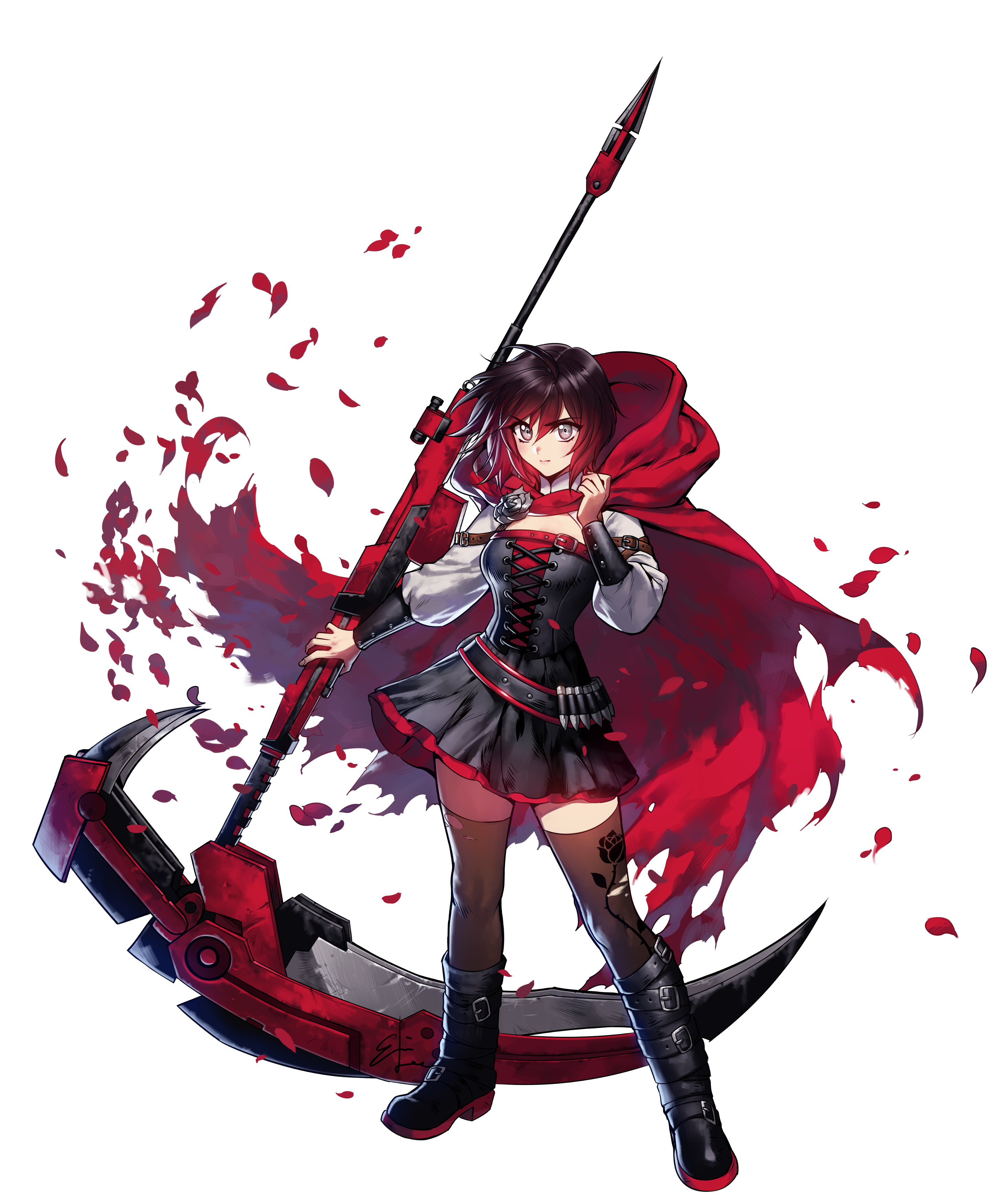 Ruby Rose Rwby Anime - Diamond Paintings - DiamondPaint.Shop