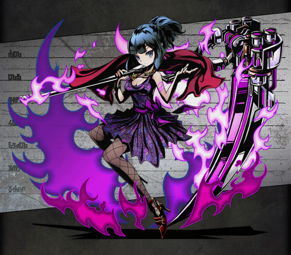 Divine Gate Strike the Blood Anime Wiki GungHo Online, japan kimono,  purple, game png