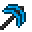 Grid Azurite Pickaxe