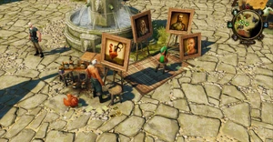 Джером на торговой площади