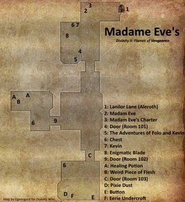 Madame Eve's map