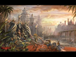 Ancient Empire Red Prince Wallpaper released for on 10th calendar day of Larian christmas event in 2016.