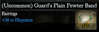 Guards Plain Pewter Band1