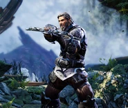 Ifan introducing himself in the character creation menu