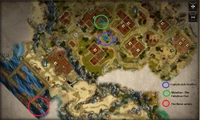 The locations for the quest