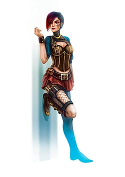 Concept art of Scarlett from Divinity: Dragon Commander website