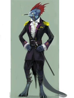Concept art of Edmund from Divinity: Dragon Commander website
