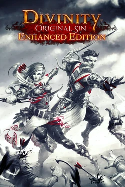 Wallpaper of the two Source Hunters from Divinity: Original Sin Enhanced Edition