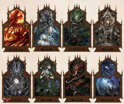 Painting divinity Gods