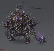 Concept art of Black Ring Pudge from Divinity: Original Sin II