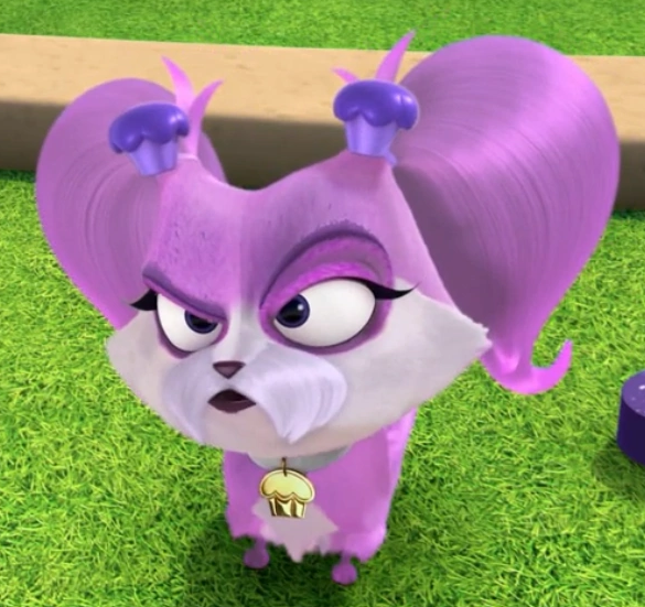 what breed is cupcake from puppy dog pals