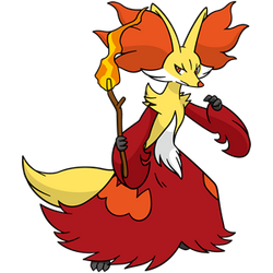 Lei'd Tapa's Delphox