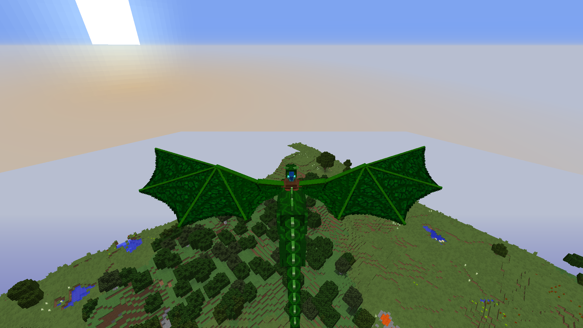 minecraft forest dragon