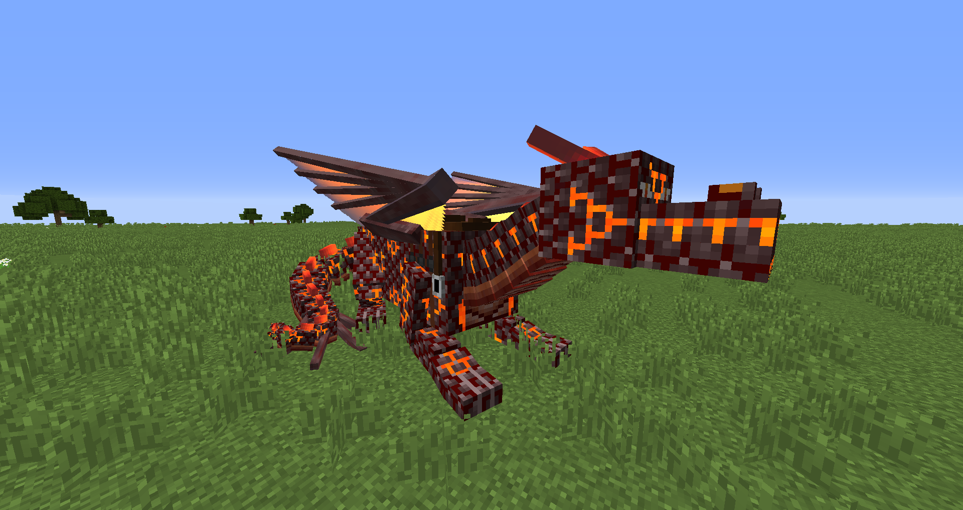 minecraft nether dragon
