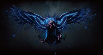 V Familiar Griffon DMC5 Artbook Render