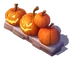 Muro de calabazas
