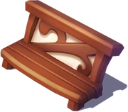 61x61pxBanco de madera