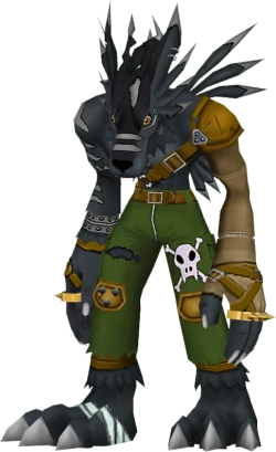 Blackweregarurumon Digimon Masters Online Wiki Fandom