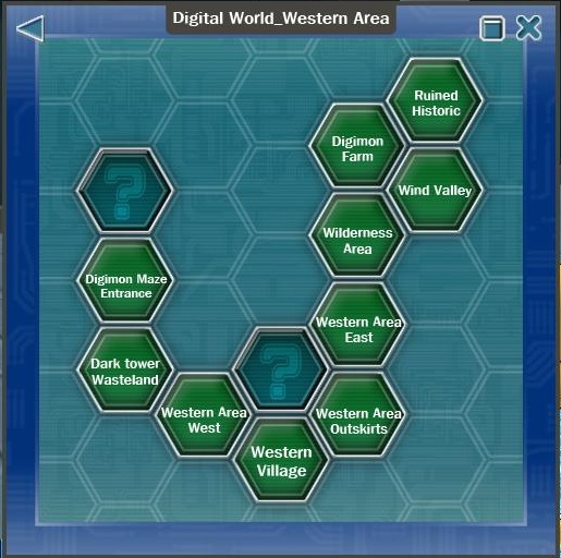 Digimon Maze Entrance - Digital Masters World