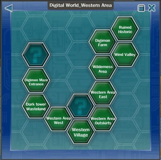 Digimon Maze F3 - Digital Masters World